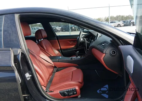 2013 BMW 650I Gran Coupe xDrive из США, поврежденный, VIN WBA6B4C56DD098711